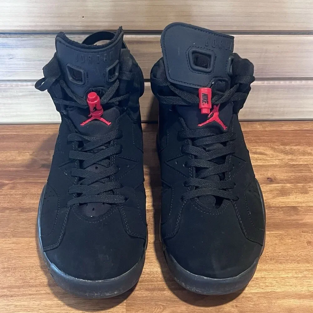 Air Jordan 6 Retro Infrared Black (2017) 384664-061 Men’s Size 11